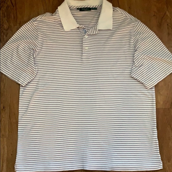 Bobby Jones Other - Bobby Jones striped golf polo